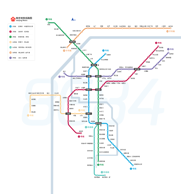南京地鐵最新線路圖概覽，全面解析城市軌道交通發(fā)展脈絡(luò)