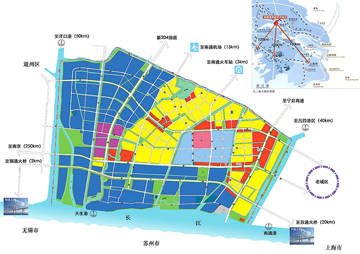 南通港閘區(qū)未來(lái)藍(lán)圖揭秘，最新規(guī)劃圖詳解